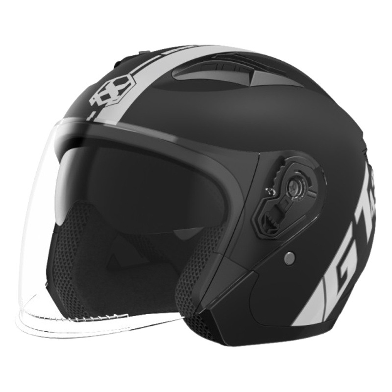 El comercio exterior de la fábrica dedicado para casco de motocicleta eléctrica hombres y mujeres Four Seasons universal Riding medio casco de la batería del coche