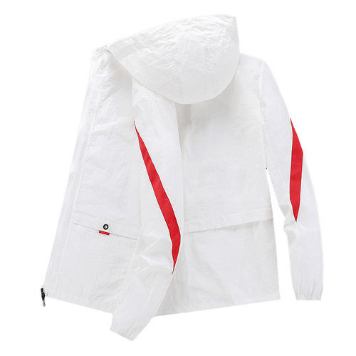 Summer Men's Fishing Sun Protective Jacket, Ice Silk Style, Breathable Skin-Friendly Outdoor Jacket for Students