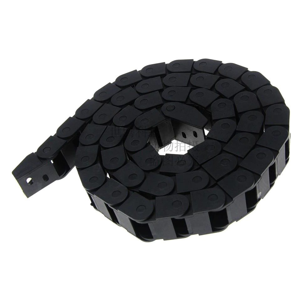 Аксессуары для 3D-принтеров нейлоновая пластиковая Тяговая цепь закрытого мостового типа Тяговая цепь кабель с резьбой резервуар цепь