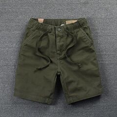 メンズ夏のトレンディなショートパンツ、カジュアルスポーツパンツ、ゆったりとした薄手のトレンディな万能ミッドパンツ、ファッショナブル