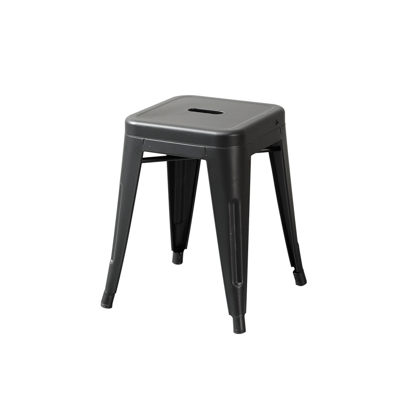 45cm negro-superficie de hierro/sin respaldo
