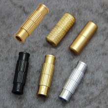 黄铜螺丝扣绳扣项链扣连接扣挂坠扣可横穿珠子项链吊坠扣男女绳扣