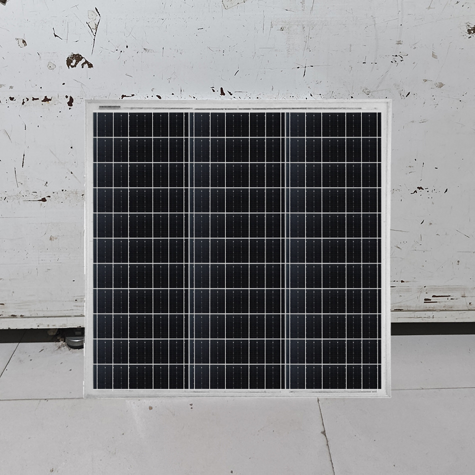 Panel solar monocristalino multipuerta widget no estándar farola de vigilancia 80W África Oriente Medio carga fotovoltaica