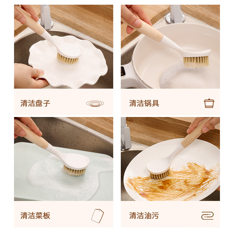 家庭用キッチンブラシ、鍋や食器洗い、焦げ付き防止、キッチンコンロ、食器洗浄、水垢除去、掃除ブラシ、卸売|undefined