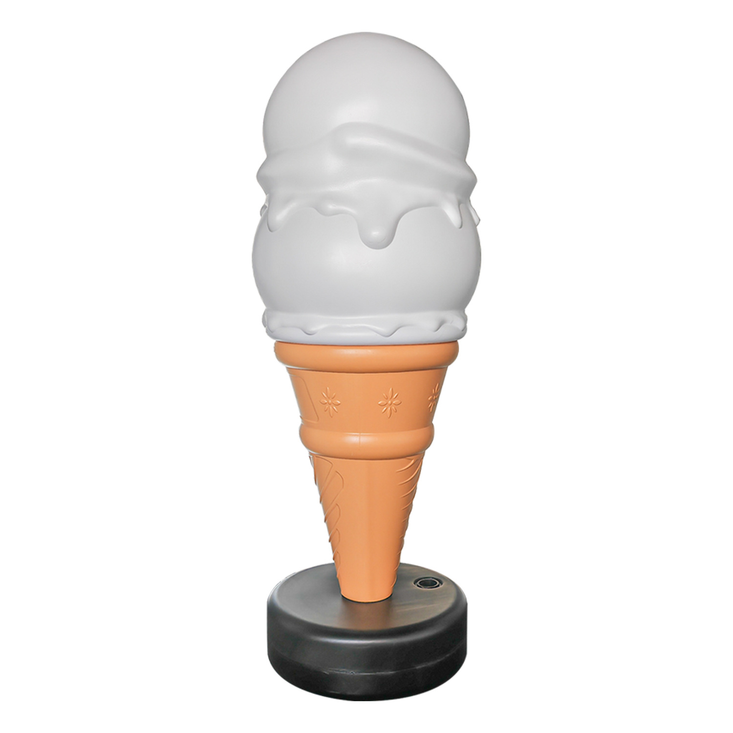 1.5 Miko simulación de helado modelo de lámpara de color cambiante de forma de helado comercial drenaje iluminación caja de luz publicitaria
