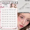 8 rows of early lower eyelashes - glue-free