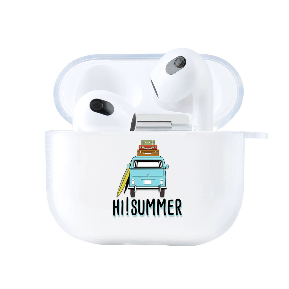 Совместимый с Apple, защитный чехол для свежих наушников, Bluetooth, коллекция 2021 года