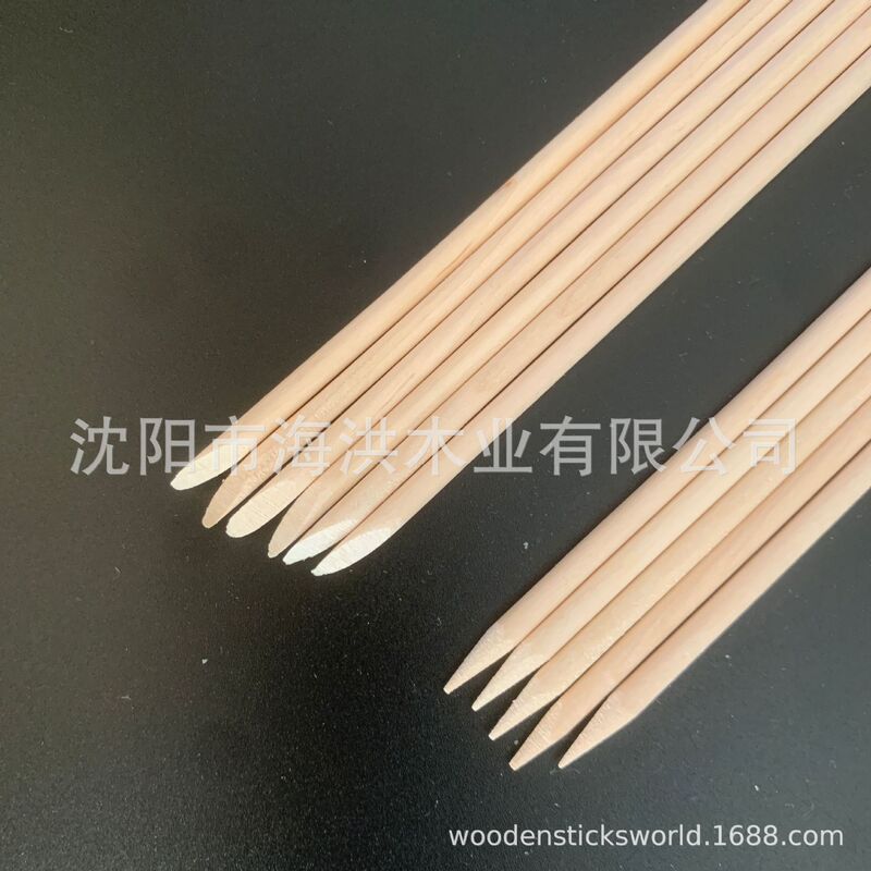 Sand Beech Stick Orange Stick Press Point Drill Orange Stick Nail Stick Remove Dead Skin, Remove Armor and Clean Nail Seam