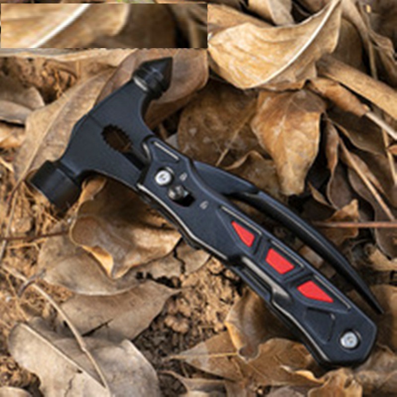 新款现货多功能救生锤汽车逃生锤破窗锤户外便携应急锤不锈钢钳锤