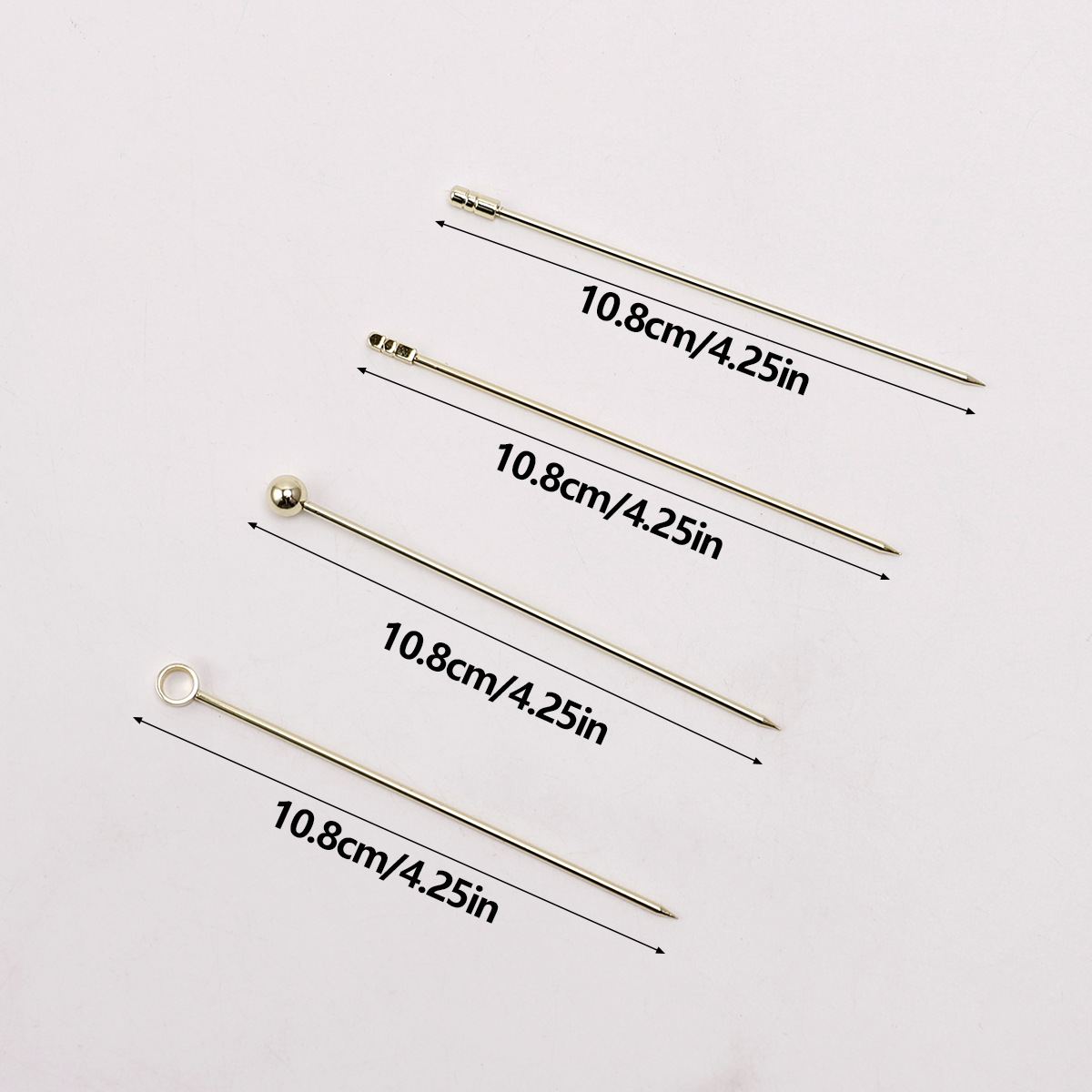 Inventario 304 de acero inoxidable helado bar de té leche cucharada barra espiral cucharada barra barra de hielo clip de hielo