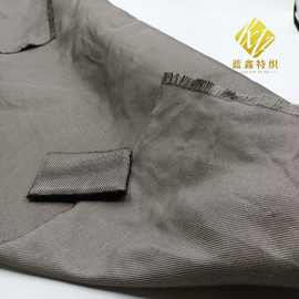 精密金属高温布 耐高温防护服用316不锈钢纤维金属布 高温金属布