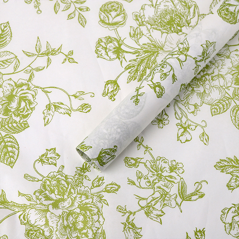 Papel de embalaje para ramos de flores de la tienda de materiales Jemmy, papel de forro, papel de copia, papel perlado, embalaje hecho a mano, papel de Sydney.
