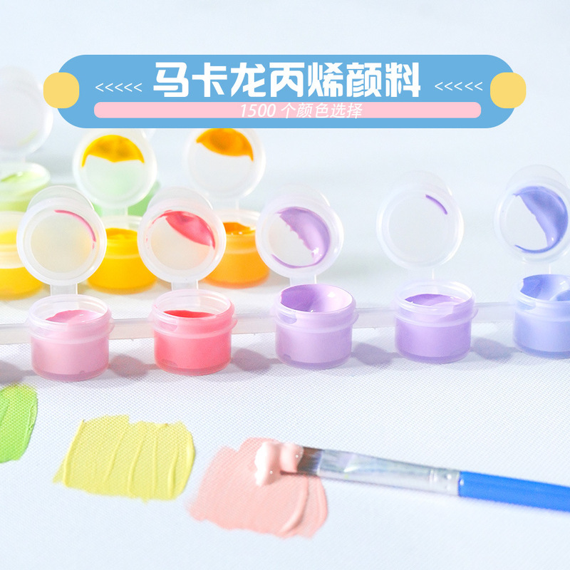 Basic Macaron Color Acrylic Paint Plaster Ice Cream Color Painting DIY Coloring Plaster Doll Palm Painting Basic Macaron Color Acrylic Paint Plaster Ice Cream Color Painting DIY Coloring Plaster Doll Palm Painting