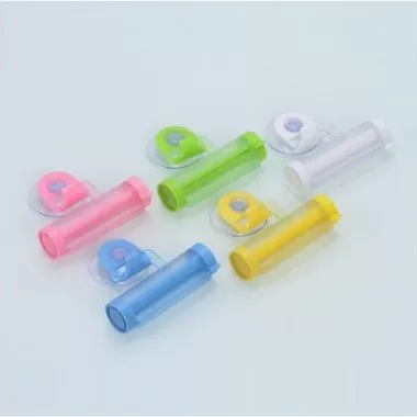 Toothpaste buddy toothpaste squeezer, toothpaste companion suction cup hook toothpaste dispenser