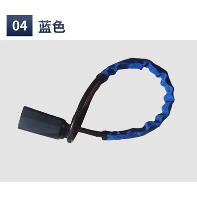 Cable Lock Steering Wheel Universal – Car lock - blue-color