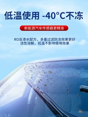 does not freeze at -25 to – Glass agent