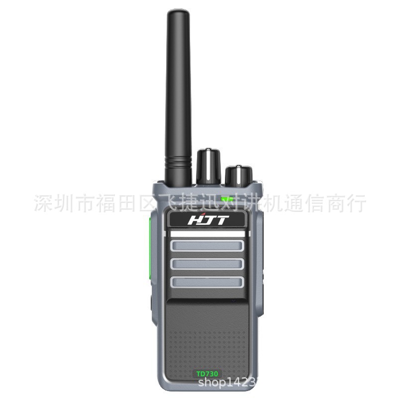 Haojietong HJT walkie-talkie TD730 handstand 8W de alta potencia inteligente ultra-larga espera sitio de construcción civil restaurante intercomunicador