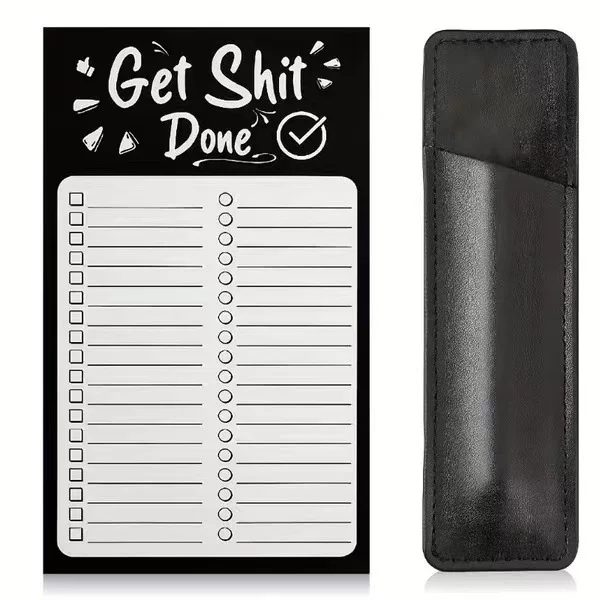 "Cross-border hot sale" magnetic notes book simple style refrigerator stickers to make various styles of magnetic notes book