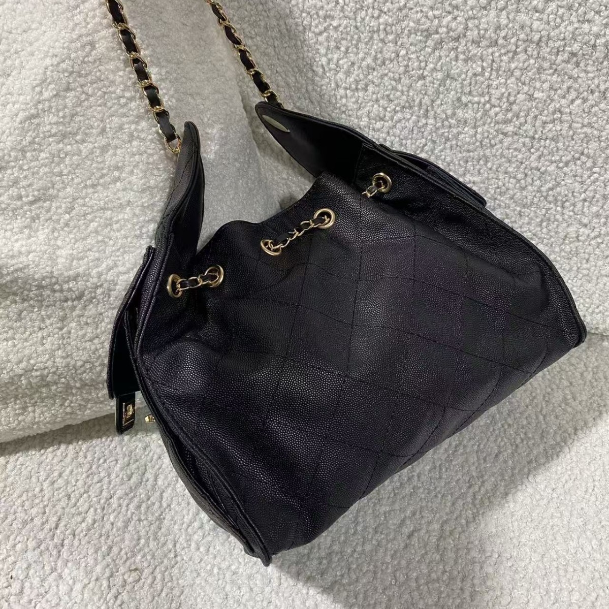 Gesteppte Beuteltasche Für Damen, Modische Schultertasche_voghion.com