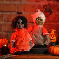 国境を越えたハロウィンの幽霊人形いたずら道具、バーの密室、スリラー雰囲気の装飾、卸売ハロウィン道具
