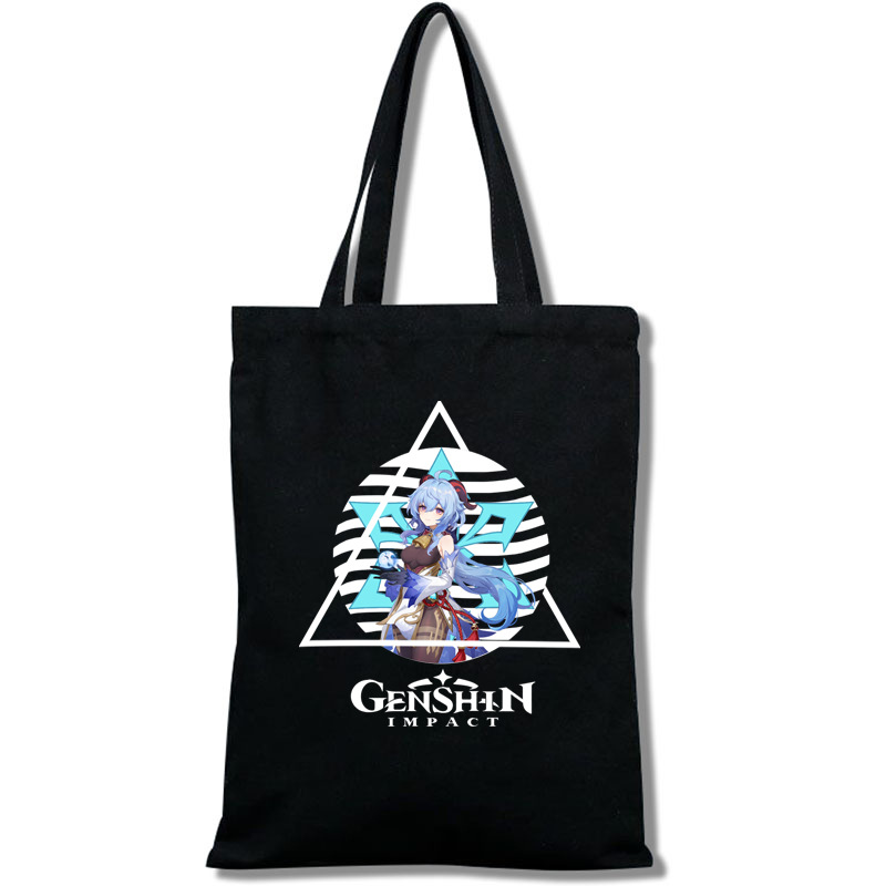 一件起订原神 Genshin Impact 斜挎包创意手提购物袋帆布袋广州否