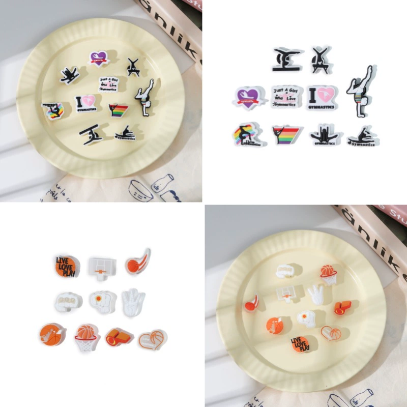 Аксессуары для обуви: новые сабо, милые кроссовки, оптовые пряжки для обуви из ПВХ, мультяшные высококачественные съемные аксессуары для DIY.