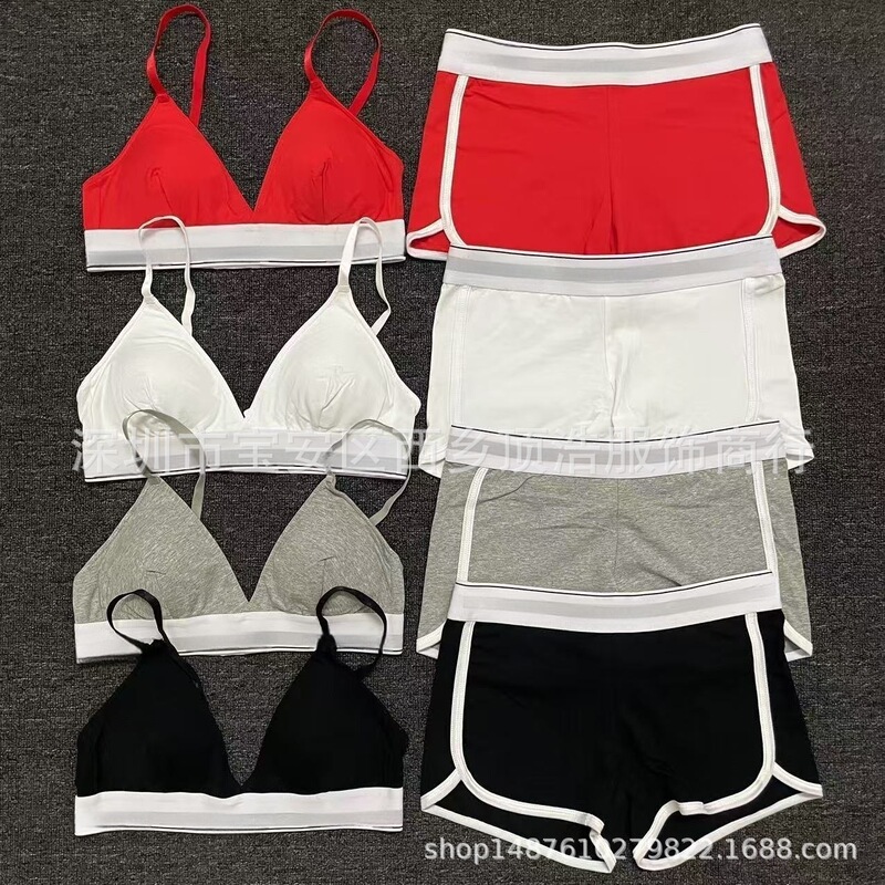 Guess You'Re Nibbling on Women's Deep V Triangle Cup Bra Intimates Set Sexy Bikini Suspenders Underwear Sports Hot Pants Guess You'Re Nibbling on Women's Deep V Triangle Cup Bra Intimates Set Sexy Bikini Suspenders Underwear Sports Hot Pants