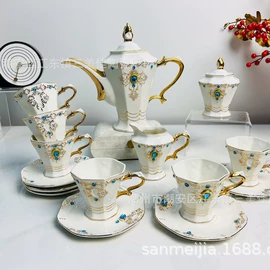 咖啡具套装;盘;咖啡杯