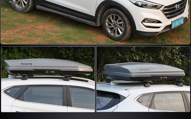 Suitable for genuine car roof luggage boxes, large-capacity SUV roof boxes, universal ultra-thin travel cases