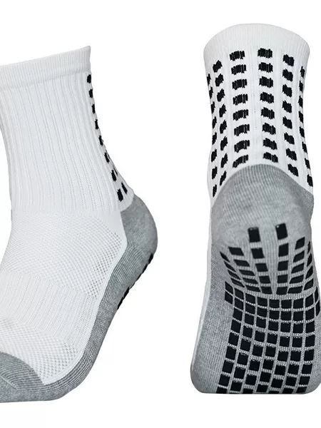 Professional Adhesive Soccer Socks for Men, Short Thickened Towel Bottom Mid-Tube Children's Non-Slip Soccer Socks Mid-Tube Socks