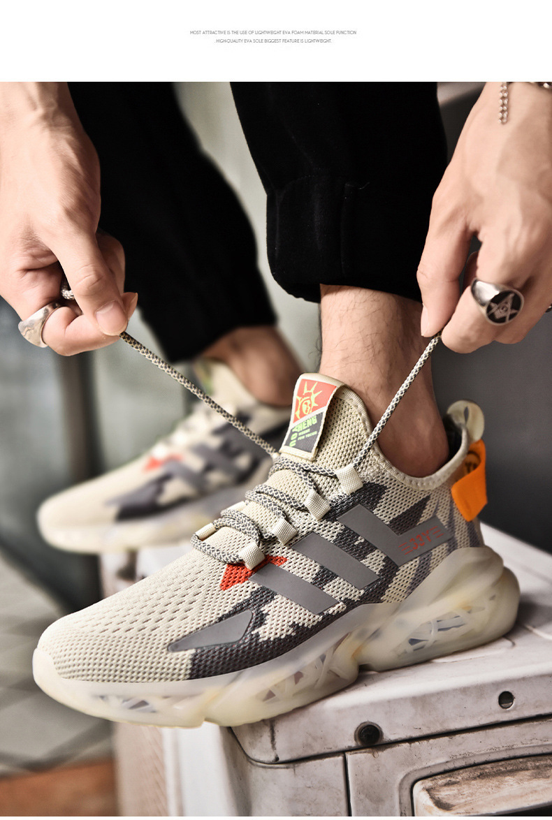 Men's sports shoes wearability