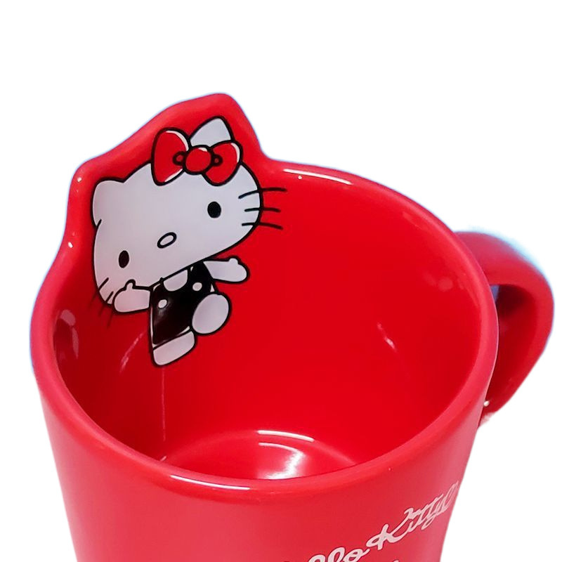 MINISO famosa serie de productos de calidad Sanliogou, tazas de cerámica para perros, tazas de marca para parejas, tazas de agua, dibujos animados lindos