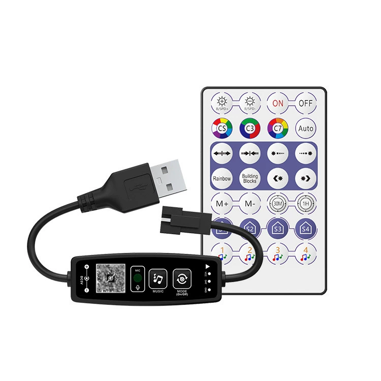 Лента света, музыкальный пульт, 5В, 24В, Bluetooth