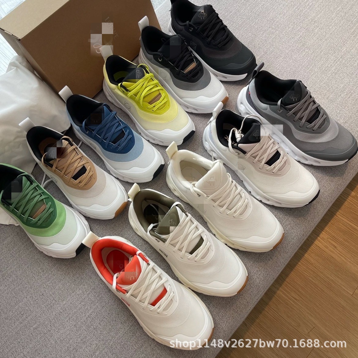 Putian O collaboration CloudTILT 2nd generation sports shoes: comfortable, shock-absorbing, non-slip, lightweight running shoes for men and women