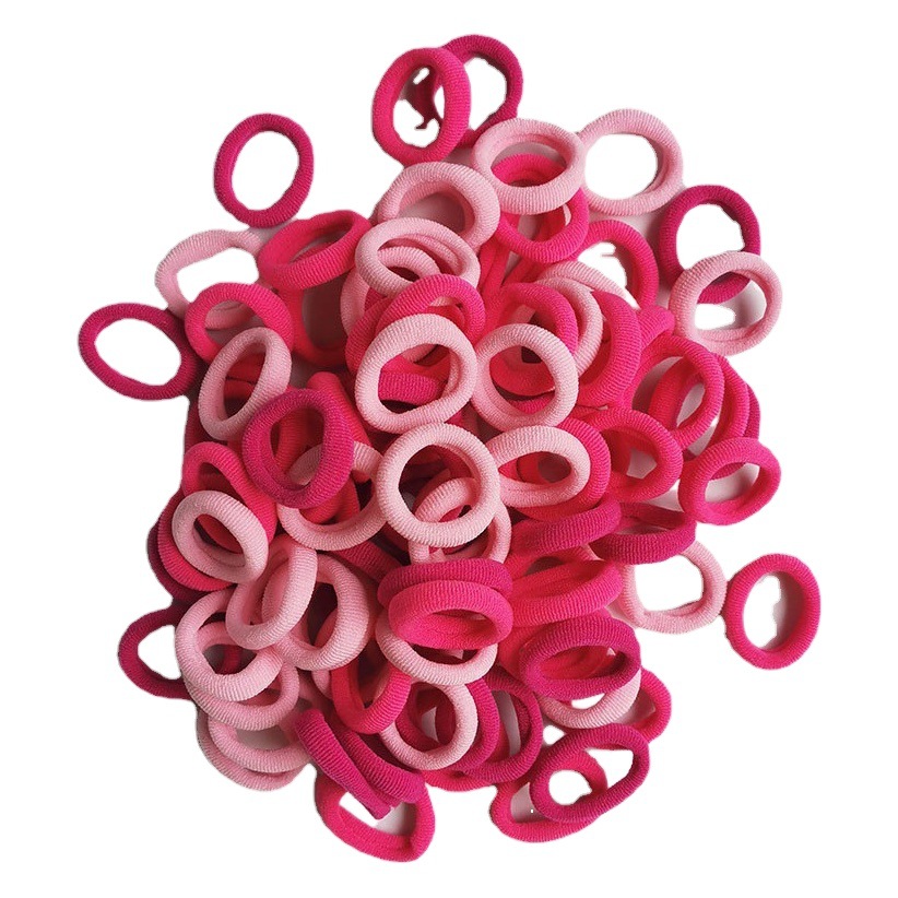 Banda para el cabello para niños de 2 cm, alta elasticidad, anillo de toalla pequeño que no daña el cabello, diadema para niña, banda para el cabello para bebé, banda de goma para el cabello