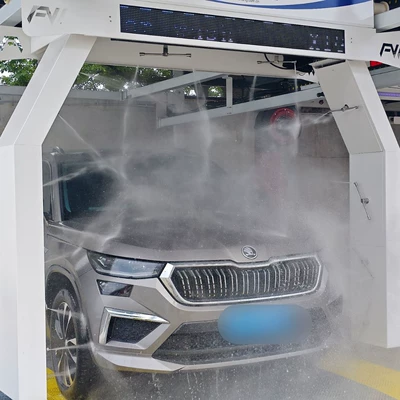 Car washing machine – waxing and cleaning equipment