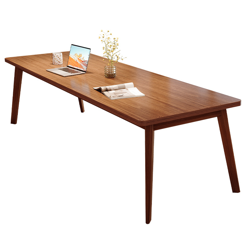 Mesa de escritorio larga Mesa de computadora Sala de estar Mesa de comedor Mesa de reunión Mesa de negociación moderna Minimal Dormitorio doble