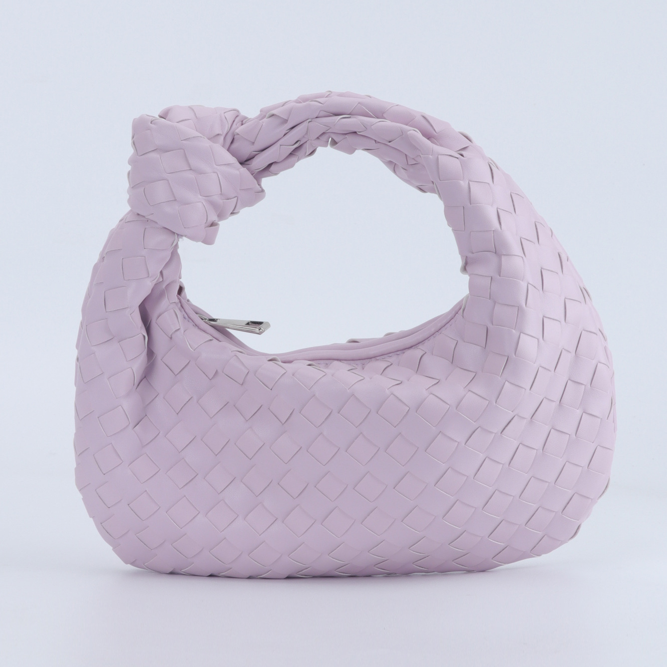 thumbnail image 1 of Bolso de croissant bolso de mano bolso de mujer bolso transfronterizo Amazon bolso tejido a mano más vendido felicidad rosa uno, 1 of 2