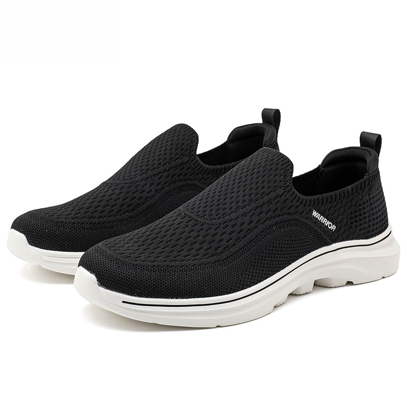 Domestic Men's Shoes Slip-On 2025 New Style Breathable, Comfortable, Lightweight and Versatile Lazy Shoes Versatile Couple Shoes Mesh Shoes