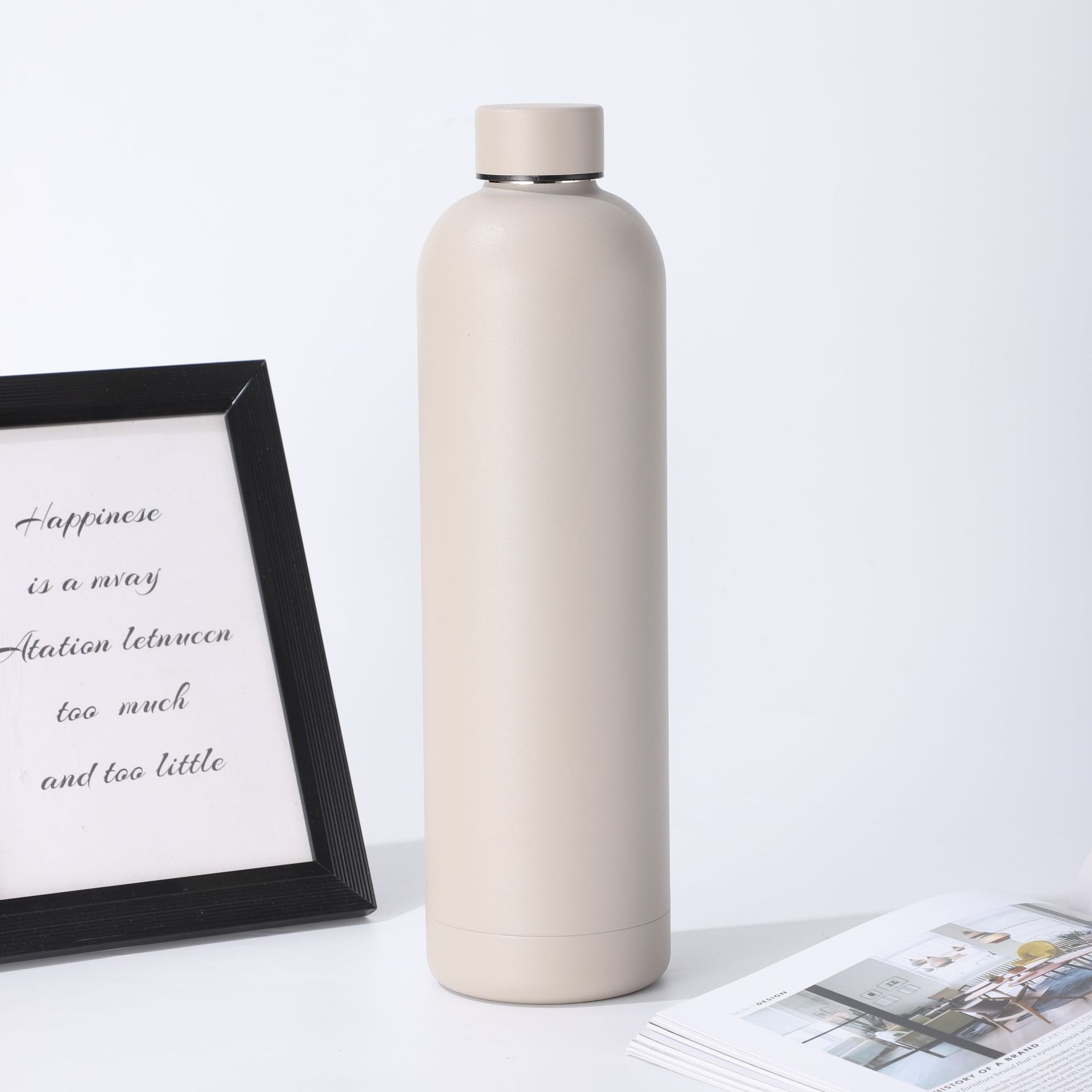 304 taza de vacío Acero inoxidable Americana pequeña boca botella olla escalada al aire libre portátil simple Deportes Copa fábrica por mayor