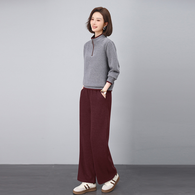 卫衣套装女2025新款时尚宽松韩版运动搭配一整套短款洋气减龄两件|undefined