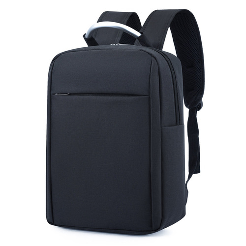 Computer Bag Multifunctional Computer Bag Men's Simple Casual Backpack USB Charging Lightweight Casual Student School Bag