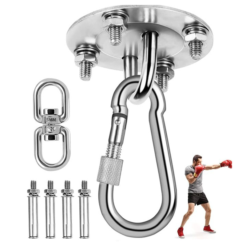 고정판 + 스프링 후크 + 회전 링(7개)