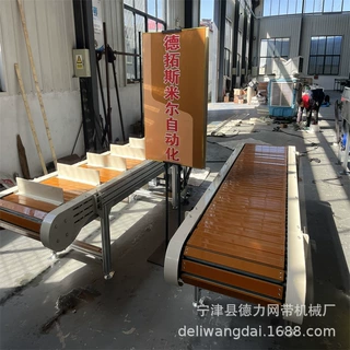包胶链板线铝型材输送机铁件传送设备车间平板式车间生产流水线