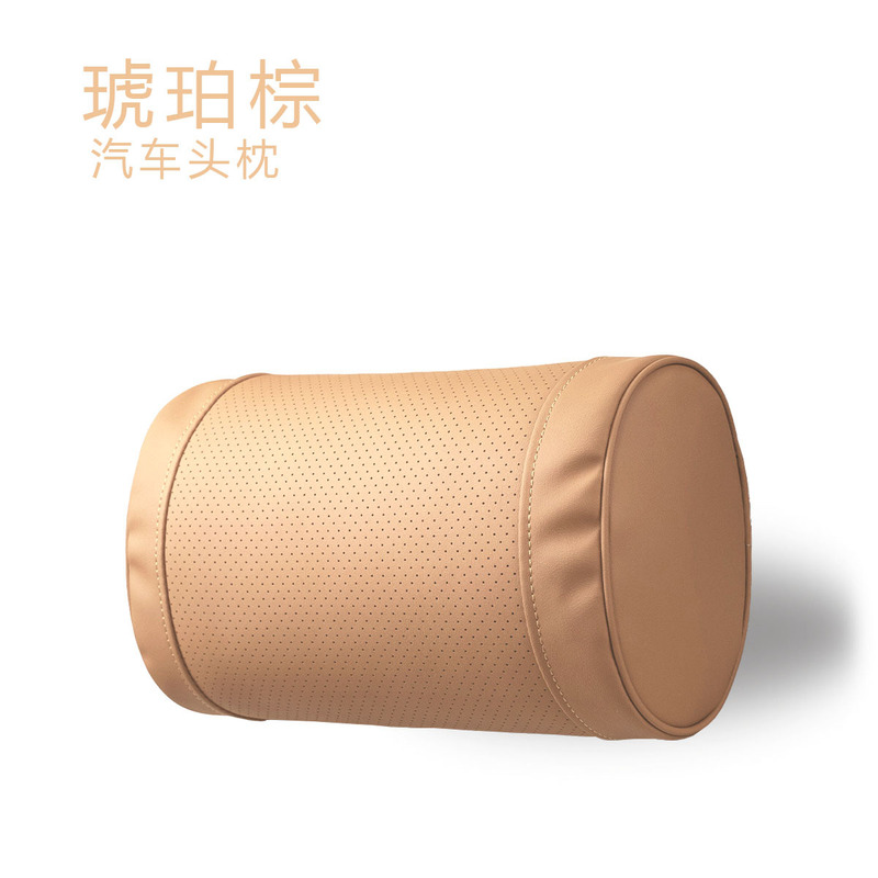 汽车头枕四季腰靠通用原厂头枕护颈枕舒适枕护腰纳帕皮车载|undefined