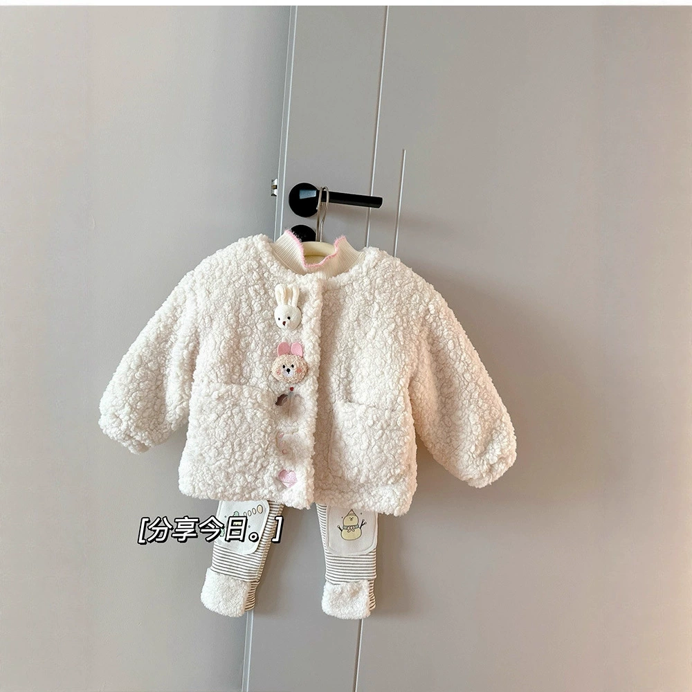 Children's cute down jacket, western style, Korean style, increased thickness