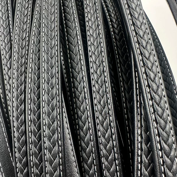 Leather Cord Semi-Finished Products for DIY Jewelry Accessories, Xizang-Style Bracelet Accessories, Leather Cord Weaving, Red String