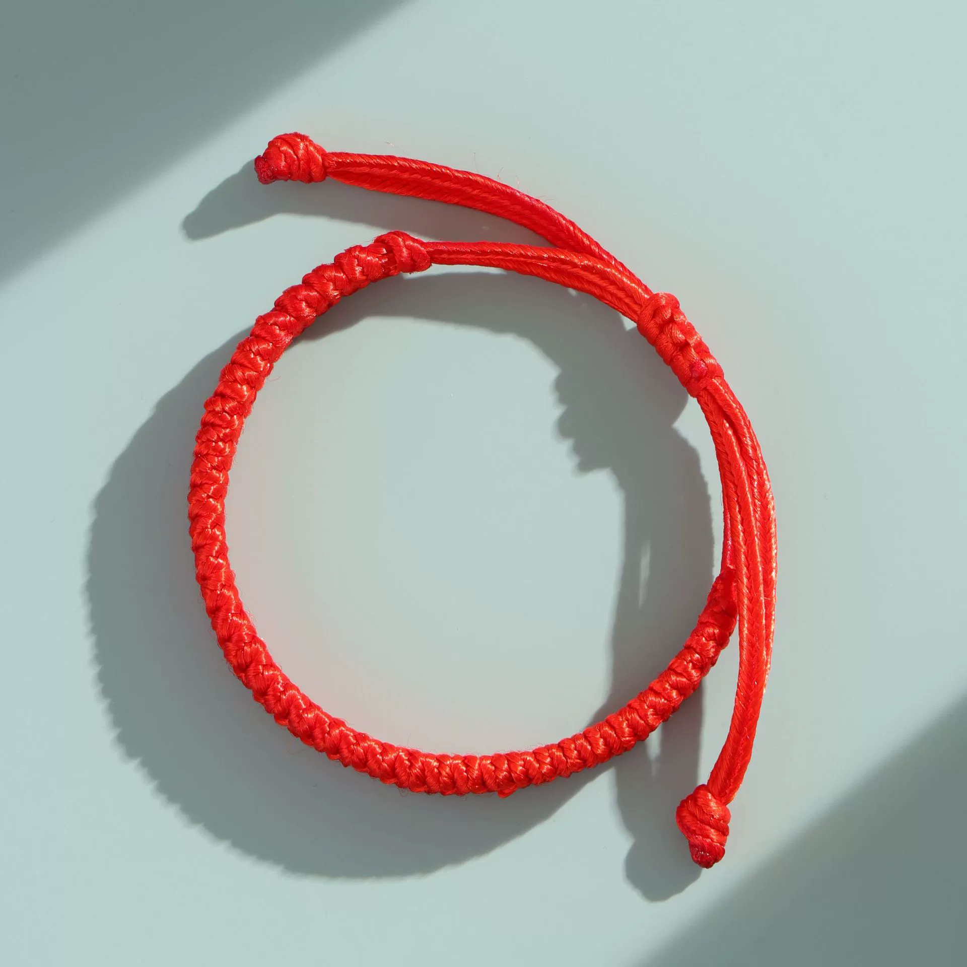 Г woven красная верёвочная bracelet ручной работы, этнический шарм на день рождения для любимого, простой и элегантный дизайн, этнический стиль, оптом