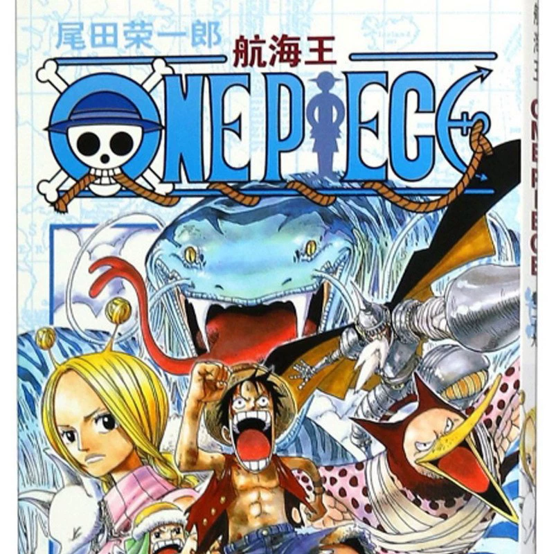 Подлинная манга-серия One Piece 1-108, аниме с горячей кровью, японский комикс, двумерная японская анимация