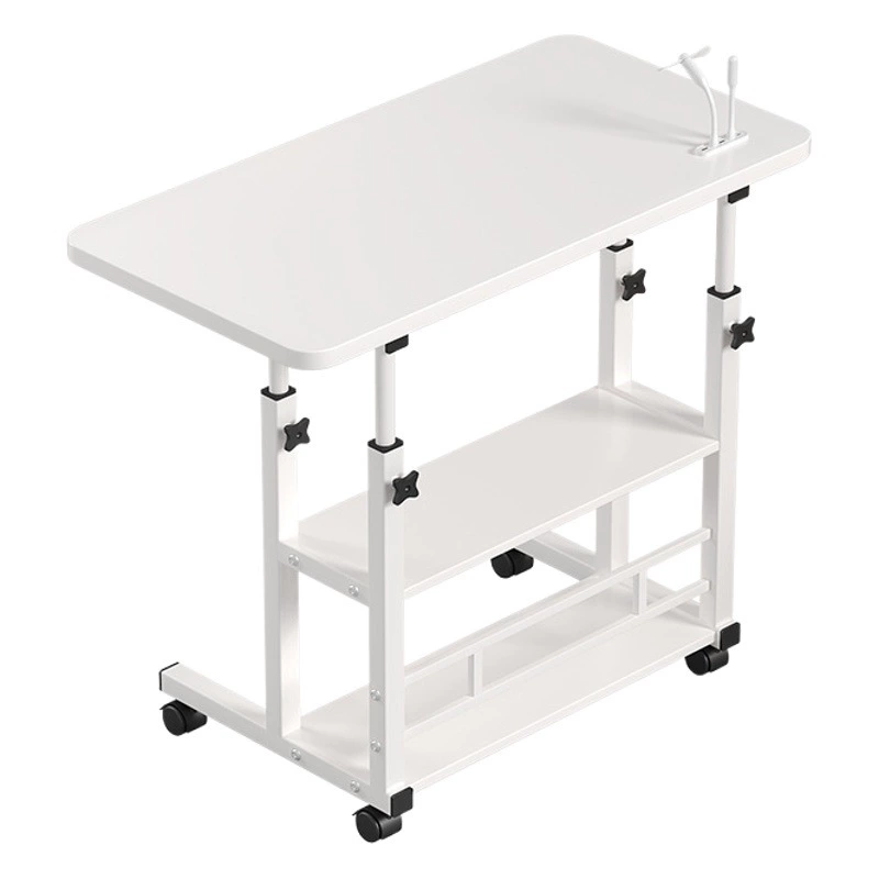 Прикроватная тумбочка портативный простой маленький столик спальня дом студенческий стол простой подъемный общежитие ленивый компьютерный стол